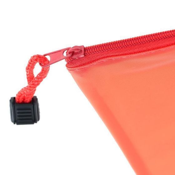 !09 Папка-конверт (набор 2 штуки) на молнии А5, однотонная, цвет МИКС