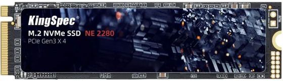 Накопитель SSD 2Tb Kingspec PCIe 3.0 x4 M.2 2280 NE-2TB