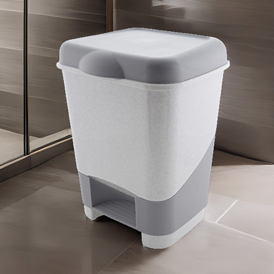 Контейнер педальный для мусора 8л