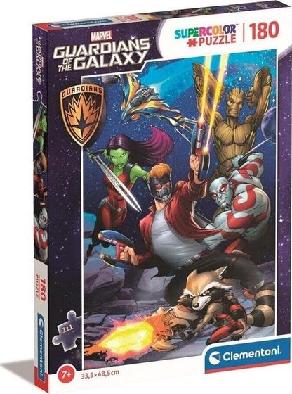 Clementoni Puzzle 180 Super Kolor Marvel Strażnicy Galaktyki