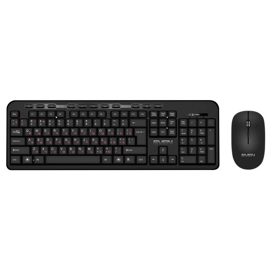 Клавиатура+мышь Sven KB-C3200W беспроводной черный (SV-019044)