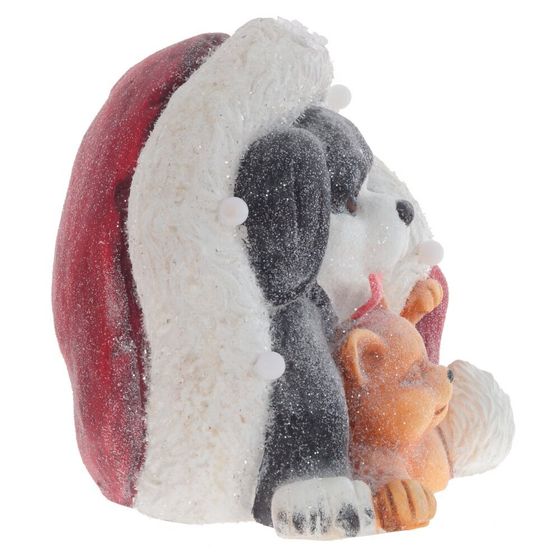 Фигурка декоративная с подсветкой &quot;Щенок и котёнок&quot; (AAAх3 н/п), L37 W29 H32 см