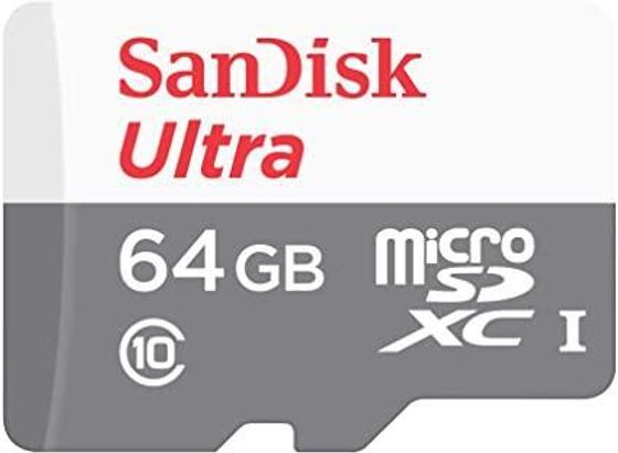 Карта памяти microSDXC 64Gb Sandisk UHS-I SDSQUNR-064G-GN3MN