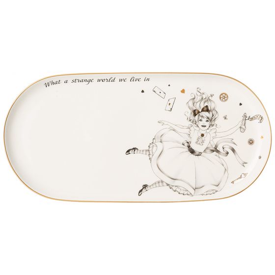 БЛЮДО ОВАЛЬНОЕ LEFARD &quot;WONDERLAND&quot; 30,5 СМ
