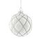 Украшение новогоднее Шар "Белая фантазия" (блок 12 шт), D8 см, L36 W28 H11 см, 4в.