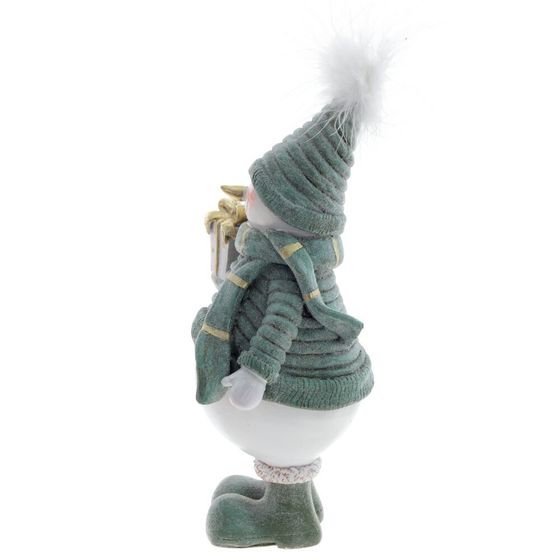 Фигурка декоративная &quot;Снеговик&quot;, L11,5 W8,5 H27 см