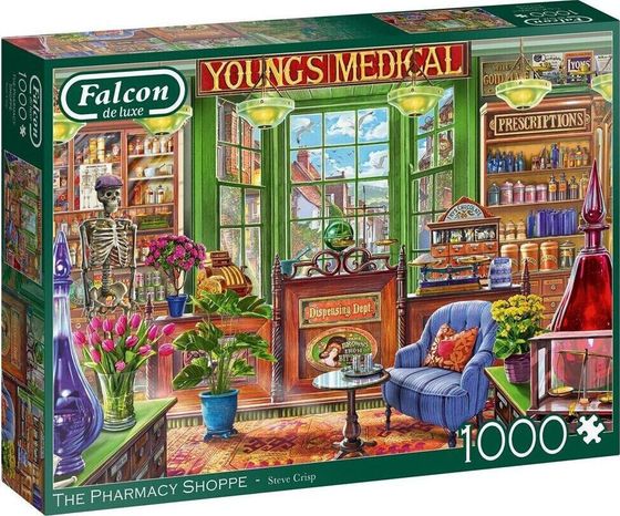 Jumbo Puzzle 1000 Falcon Apteka G3