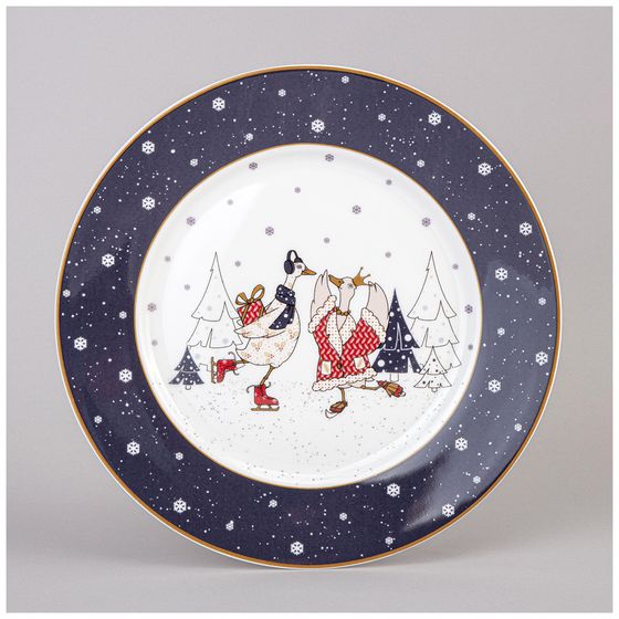 ТАРЕЛКА ОБЕДЕННАЯ LEFARD &quot;FAMILY CHRISTMAS&quot; 25 СМ