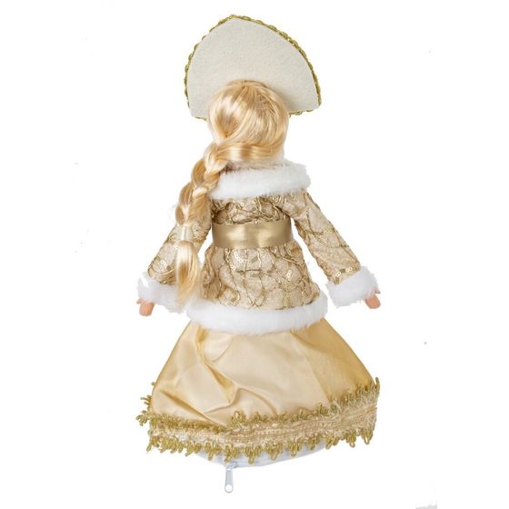 Снегурочка с ёмкостью для конфет, L18 W13 H36 см