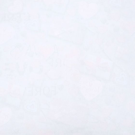 !Бумага упаковочная 2 листа глянцевая &quot;Love&quot;, 70 х 100 см.