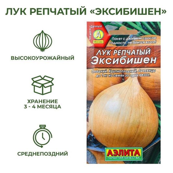 Семена Лук репчатый &quot;Эксибишен&quot;, Дв, 0,3 г