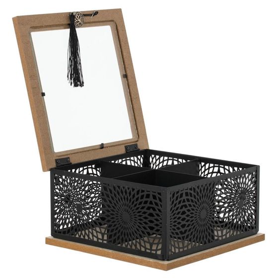 Шкатулка для чайных пакетиков, L18 W18 H10 см