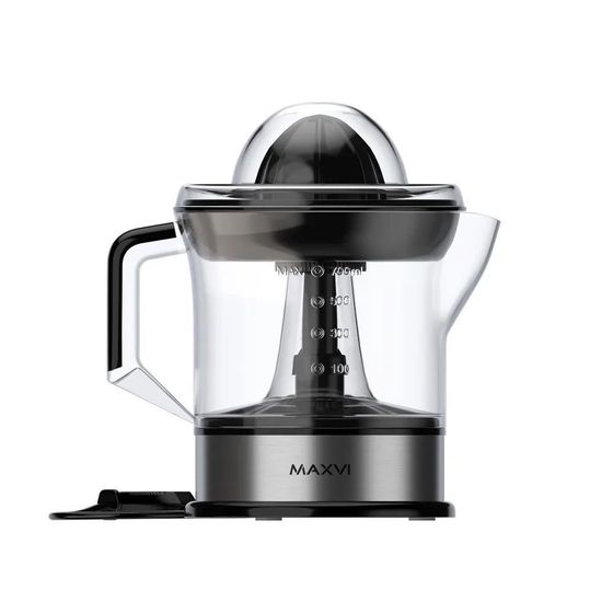 Соковыжималка цитрусовая Maxvi SG402 40Вт серебристый/черный