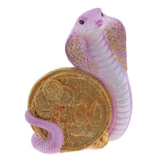 Копилка &quot;Змея&quot;, L8,5 W6 H10,5 см, 4в.