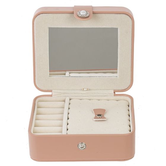 Шкатулка для украшений, Д12,5 Ш11,5 В6,5 см