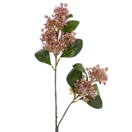 Цветок искусственный "Сирень" (Real Touch), L20 W9 H70 см