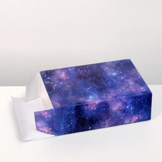 !09 Коробка складная (набор 2 штуки) «Космос», 16 × 23 × 7,5 см.