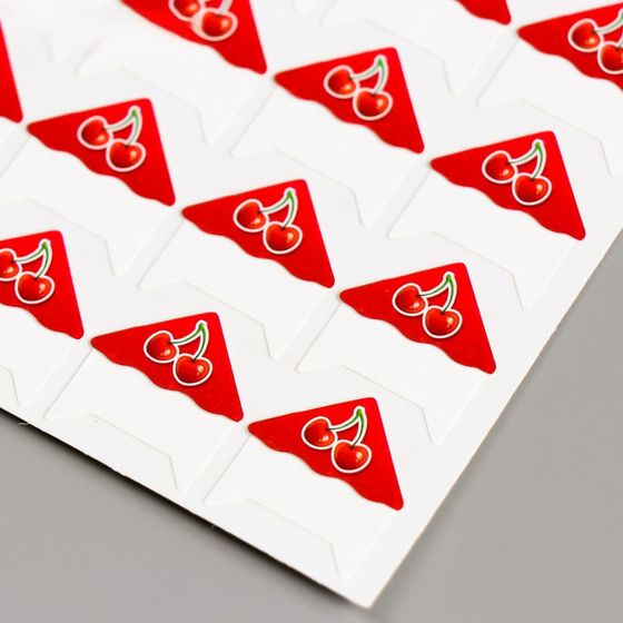 !Набор уголков с кармашком для фотографий 24 уголка &quot;Фруктики&quot; МИКС 12,7х9,5 см