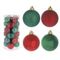 Набор из 24шт Украшение новогоднее "Шар", D6 см, L14 W14 H30,5 см