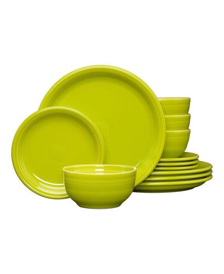 Bistro Coupe 12-Piece Dinnerware Set, Service for 4