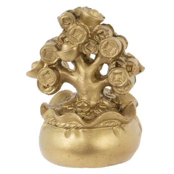 Фигурка декоративная &quot;Дерево денежное&quot;, L4,5 W4,5 H6,5 см