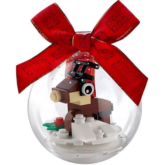 LEGO Рождественский олень, шар, строительные блоки 34 шт. 854038