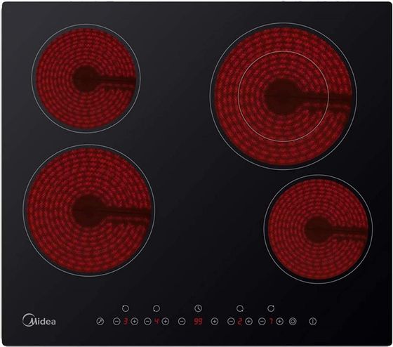 Электрическая варочная панель Midea MCHF645 черный
