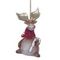 Фигурка декоративная подвесная &quot;Олень&quot;,  L5,5 W4,5 H10,5 см, 2в.