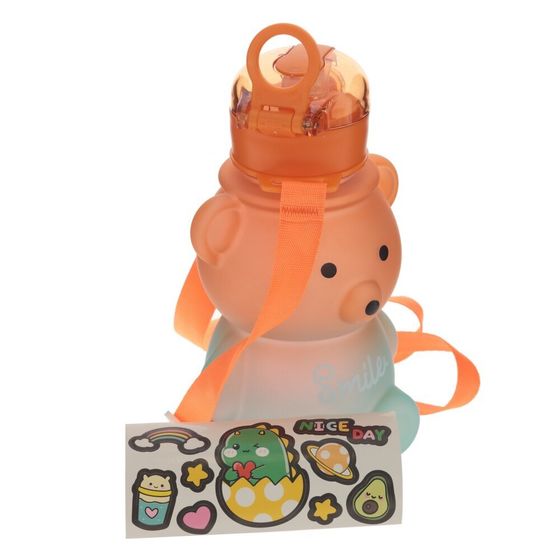 Бутылка, 700 мл, L10 W10 H19 см, дизайн микс