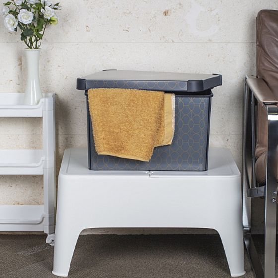 Короб для хранения СТОКГОЛЬМ ART DECO 22л