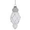 Украшение новогоднее "Фигурная сосулька", L5,5 W5,5 H13 см, 3в.