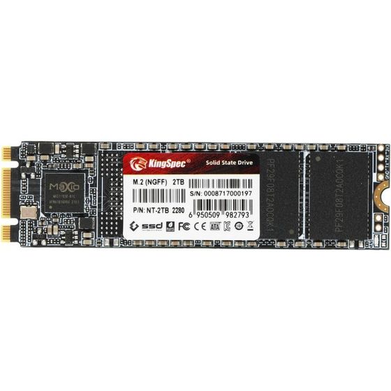 Накопитель SSD Kingspec SATA III 2TB NT-2TB M.2 2280