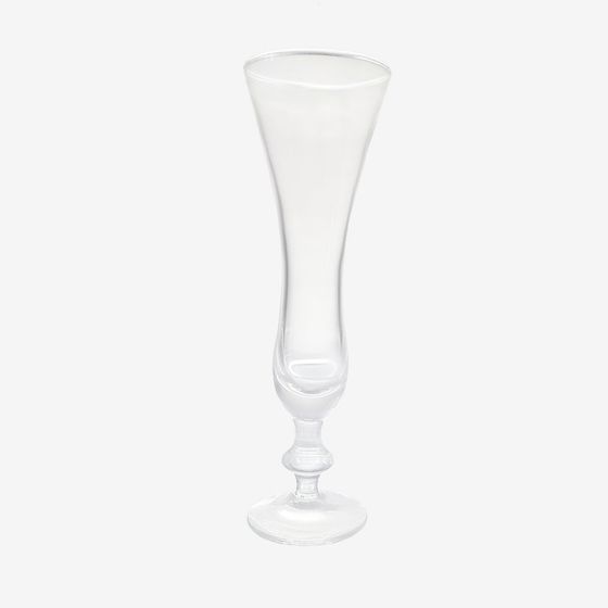 !09 Ваза декоративная-фужер &quot;Фаворитка&quot; 25 см. прозрачная