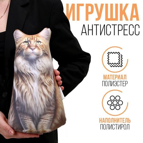 Антистресс игрушка, кот «Мейн-кун»