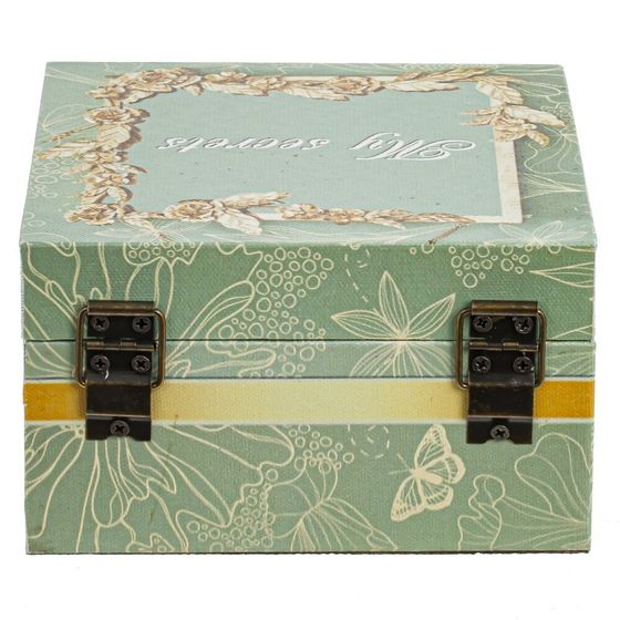 Шкатулка, Д14 Ш14 В8 см