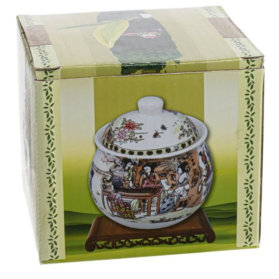 Сахарница, 400 мл, L11 W11 H11 см