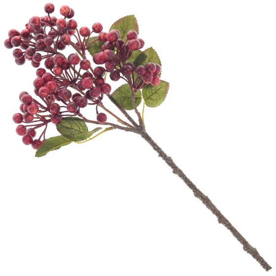 Ветка искусственная &quot;Боярышник&quot;, L20 W20 H50 см