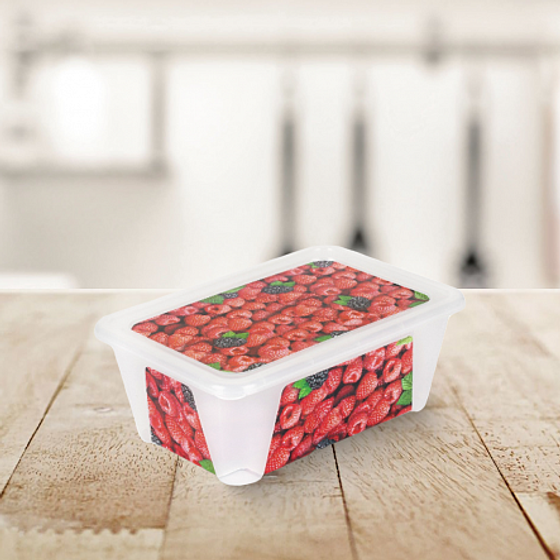 Набор контейнеров МАЛИНА 1.65л 6шт