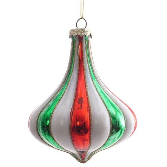 Украшение новогоднее "Капля", L10,5 W10,5 H12,5 см