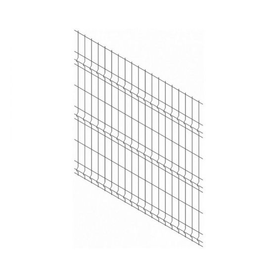 Временное ограждение, 2.64 × 1.5 м, ячейка 11 × 23.5 см, d = 3-4 мм, цинк, серое, «ЭКО»