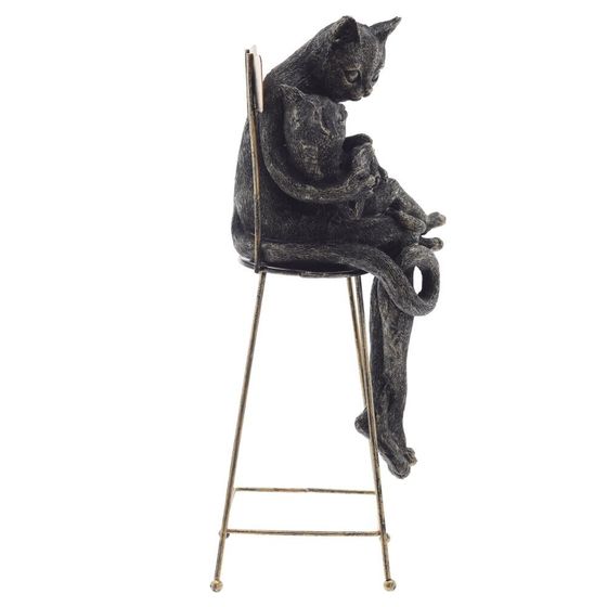 Фигурка декоративная "Кошка", L9,5 W9,5 H27 см