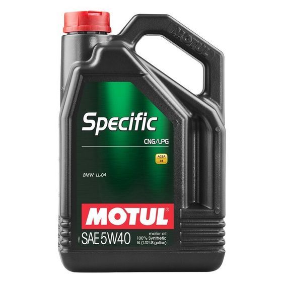 Моторное масло Motul SPEC CNG/LPG 5W40, 5 л 101719