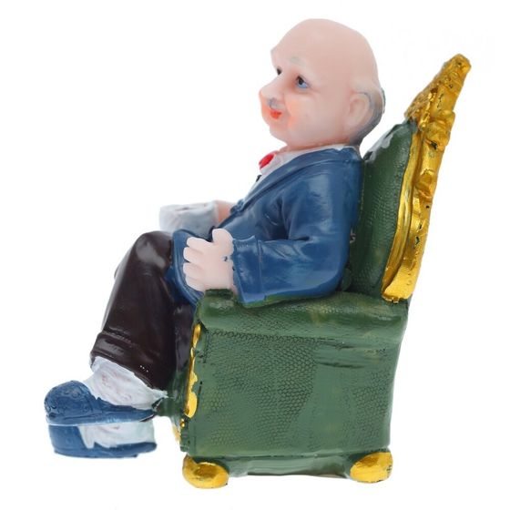 Фигурка декоративная &quot;Бабушка/Дедушка&quot;, L6 W6 H9 см, 2в.