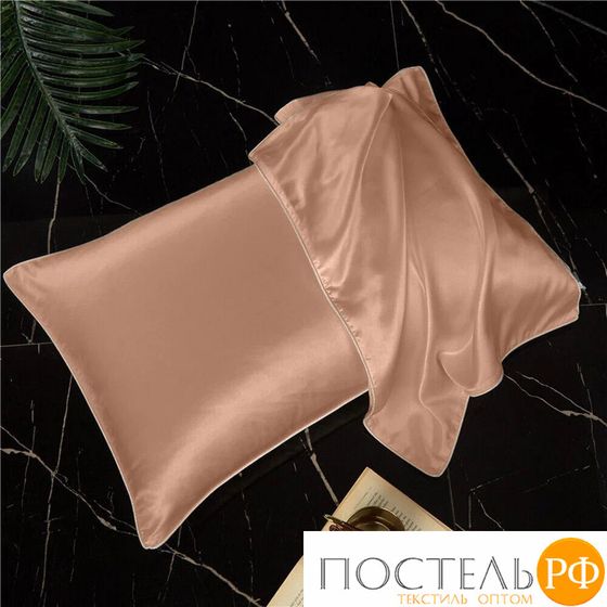 113460110-сгT43 Наволочка Tencel 52х74 персик