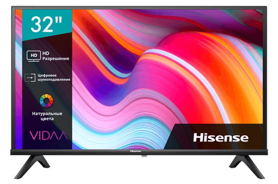 Телевизор LED 32&quot; Hisense 32A4K черный SmartTV