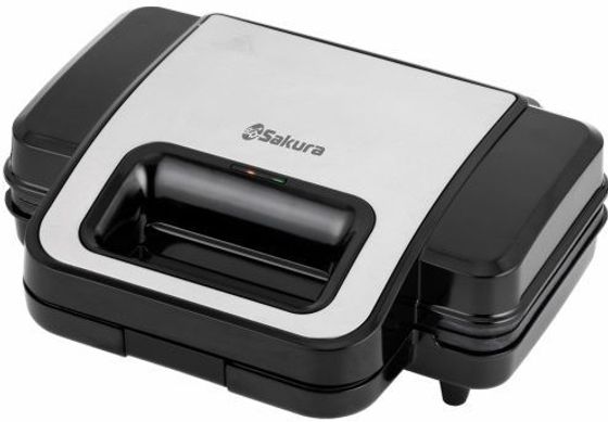 Вафельница Sakura SA-7425T 1000Вт стальной