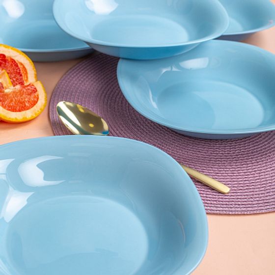 Тарелка суповая КАРИН ПАРАДАЙЗ БЛЮ 21см