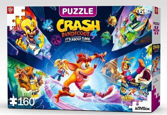 Good Loot Puzzle Kids 160 Crash Bandicoot 4: It&#39;s About Time