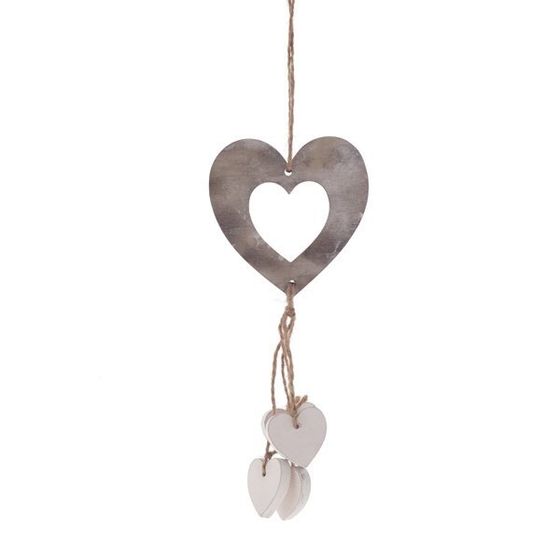 Украшение новогоднее &quot;Сердце&quot;, H25 см, 2в.