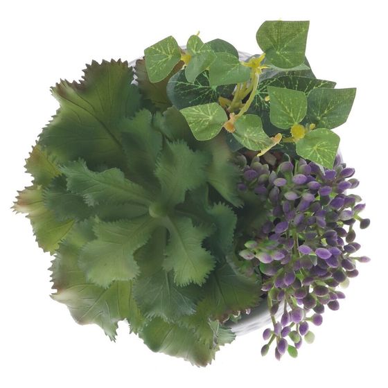 Цветочная композиция, L11 W11 H18 см